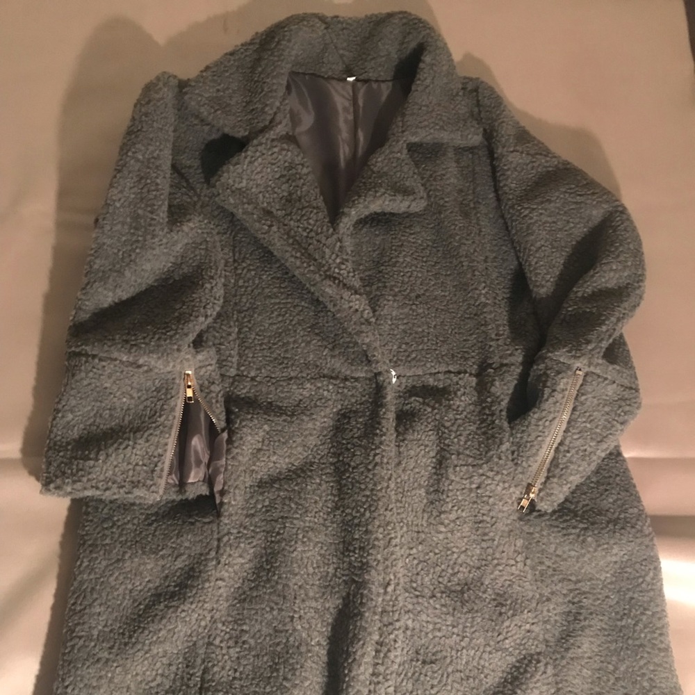 Oversized teddy coat XL